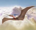 Pterodactyl uçan